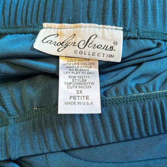 #A126 Carolyn Strauss Collection Wide Leg Pants - Picture 5 of 8